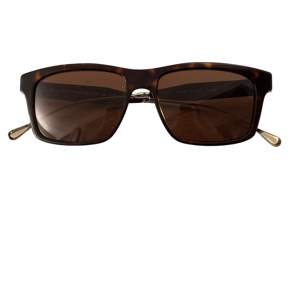Oliver Peoples West Gaviota OV5283S Tortoise Polarized Square Sunglasses 54mm